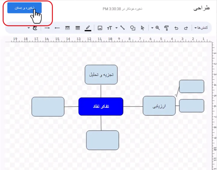 ساخت نقشه ذهنی ساخت نقشه ذهنی آنلاین برنامه ساخت نقشه ذهنی