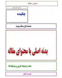هوش مصنوعی مقاله نوشتن مقاله با هوش مصنوعی هوش مصنوعی مقاله نویسی رایگان