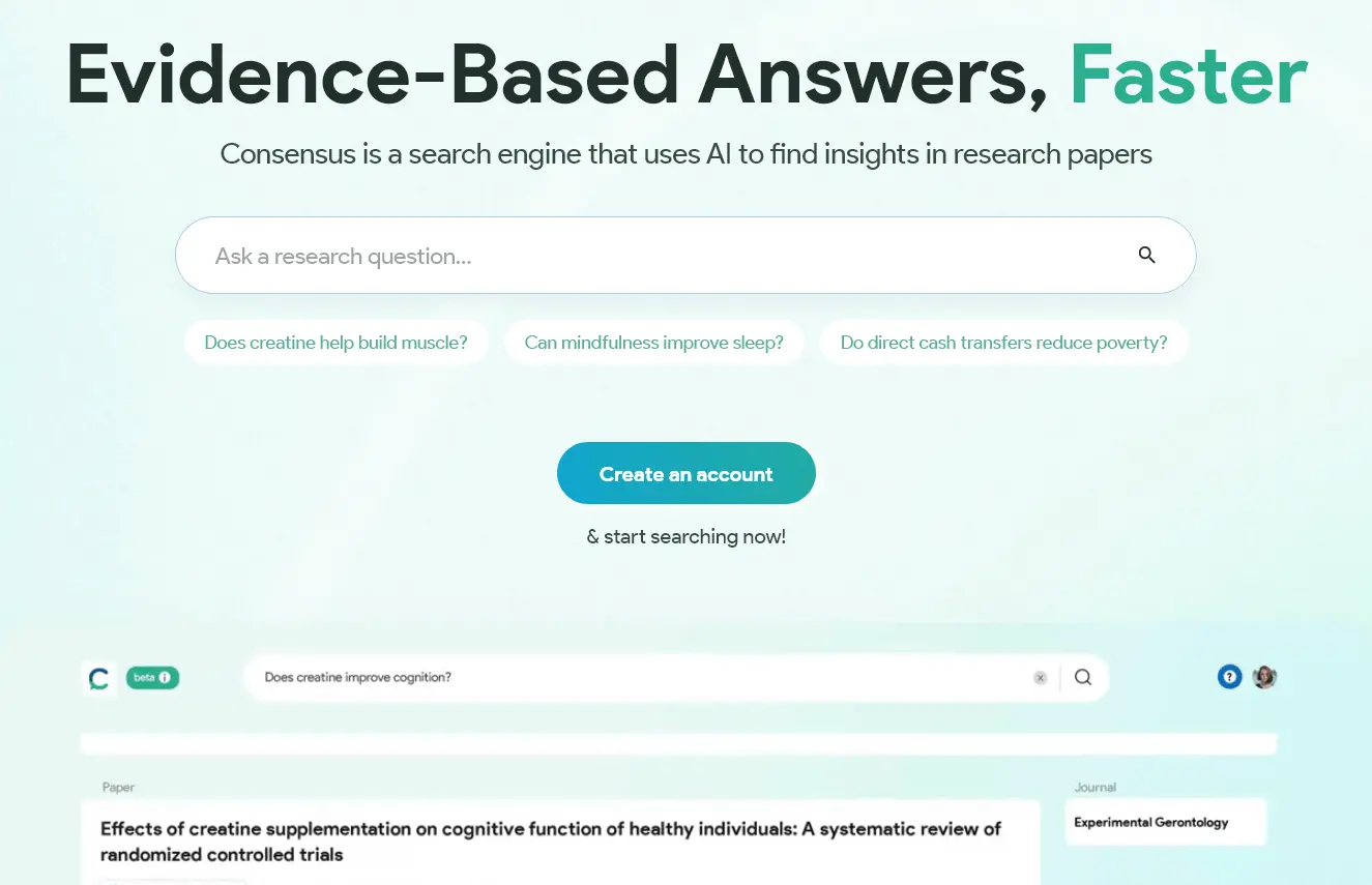 Consensus AI
