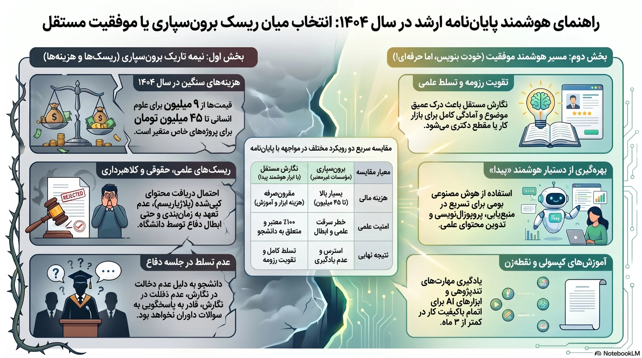 بهترین مؤسسه انجام پایان نامه ارشد در سال 1404 | راهنمای کامل، انتخاب مطمئن