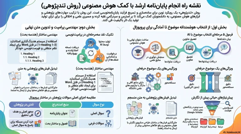 انجام پایان نامه ارشد با هوش مصنوعی