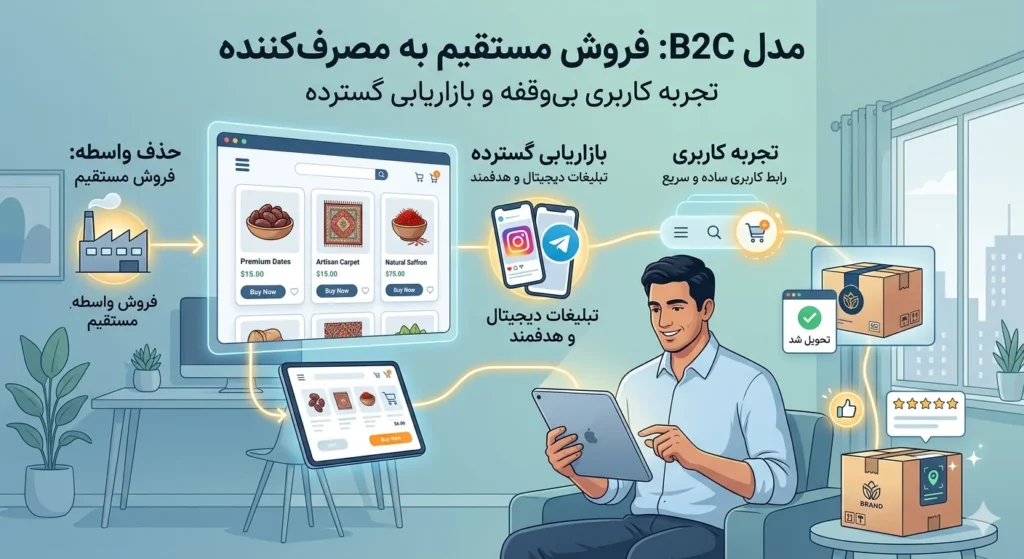 انواع کسب و کار B2C